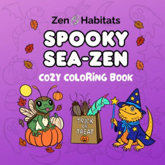 Spooky Sea-Zen Cozy Reptile Coloring Book